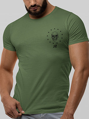 The Caliber of the man Military Green T-shirt - Military Green T-shirt