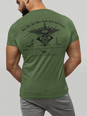The Viking - Military Green T-shirt